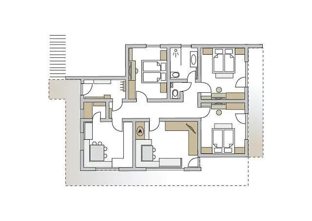 Auszeit, Apartamento Tux